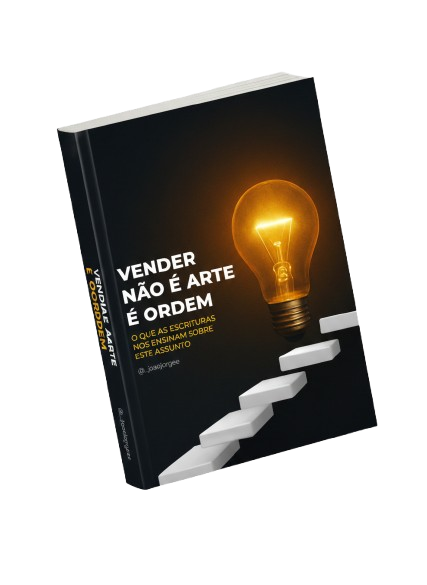 Mockup do e-book Vender Não é Arte, é Ordem